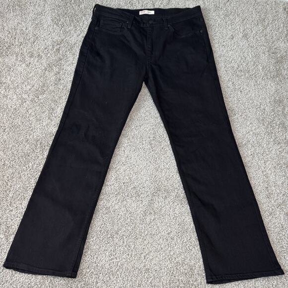 Signature by Levi's Strauss Men's Slim Straight leg Pants size 36x32 Black - Picture 1 of 11